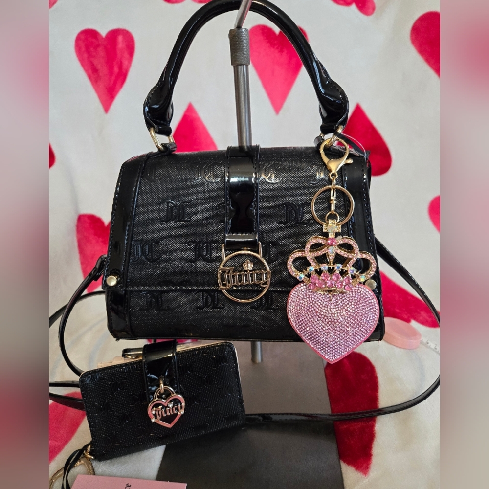 JUICY COUTURE Fancy flap crossbody and wallet